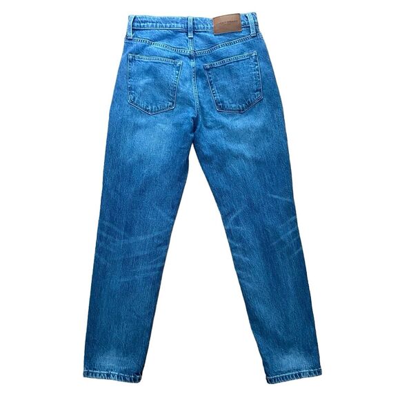 LUCKY BRAND Drew Mom Women’s Jeans Embroidery Butterfly Size 26 High Rise Taper - Picture 2 of 10